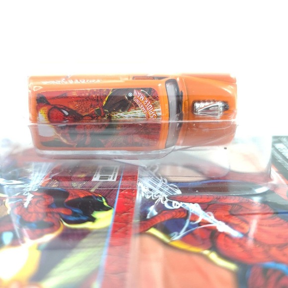 Johnny Lightning WHITE Lightning the Amazing Spider-Man 1955 Ford Panel Delivery - Picture 8 of 12